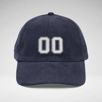 Custom Number Corduroy Hat