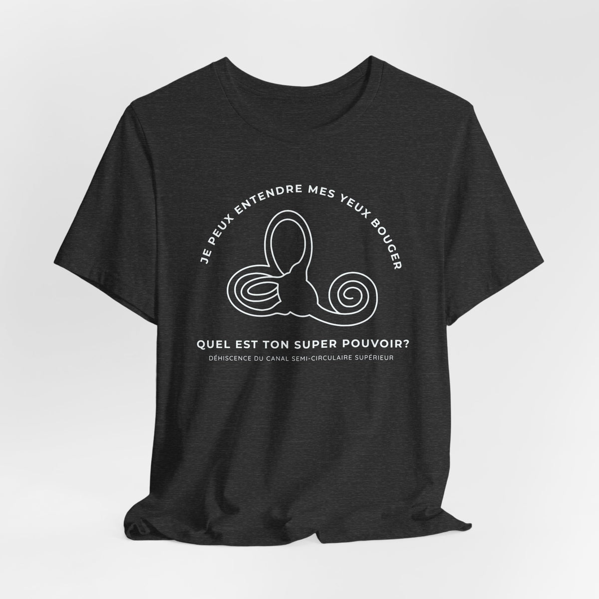 Déhiscence du canal semi-circulaire supérieur Bella Canvas Unisex Jersey Short Sleeve Tee