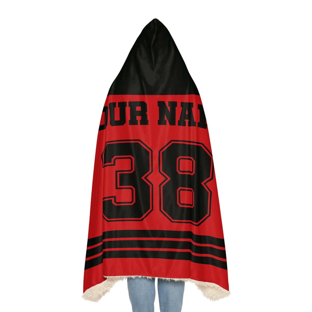 Custom Team Hooded Blanket