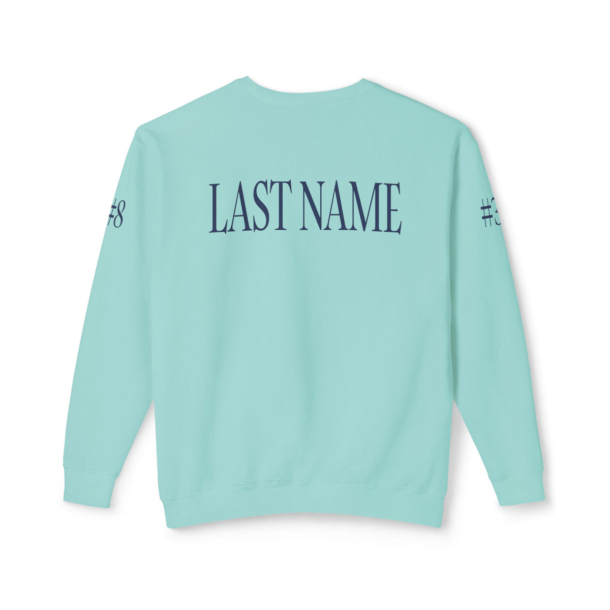 Custom Hockey Club Comfort Colors Unisex Lightweight Crewneck Sweatshirt