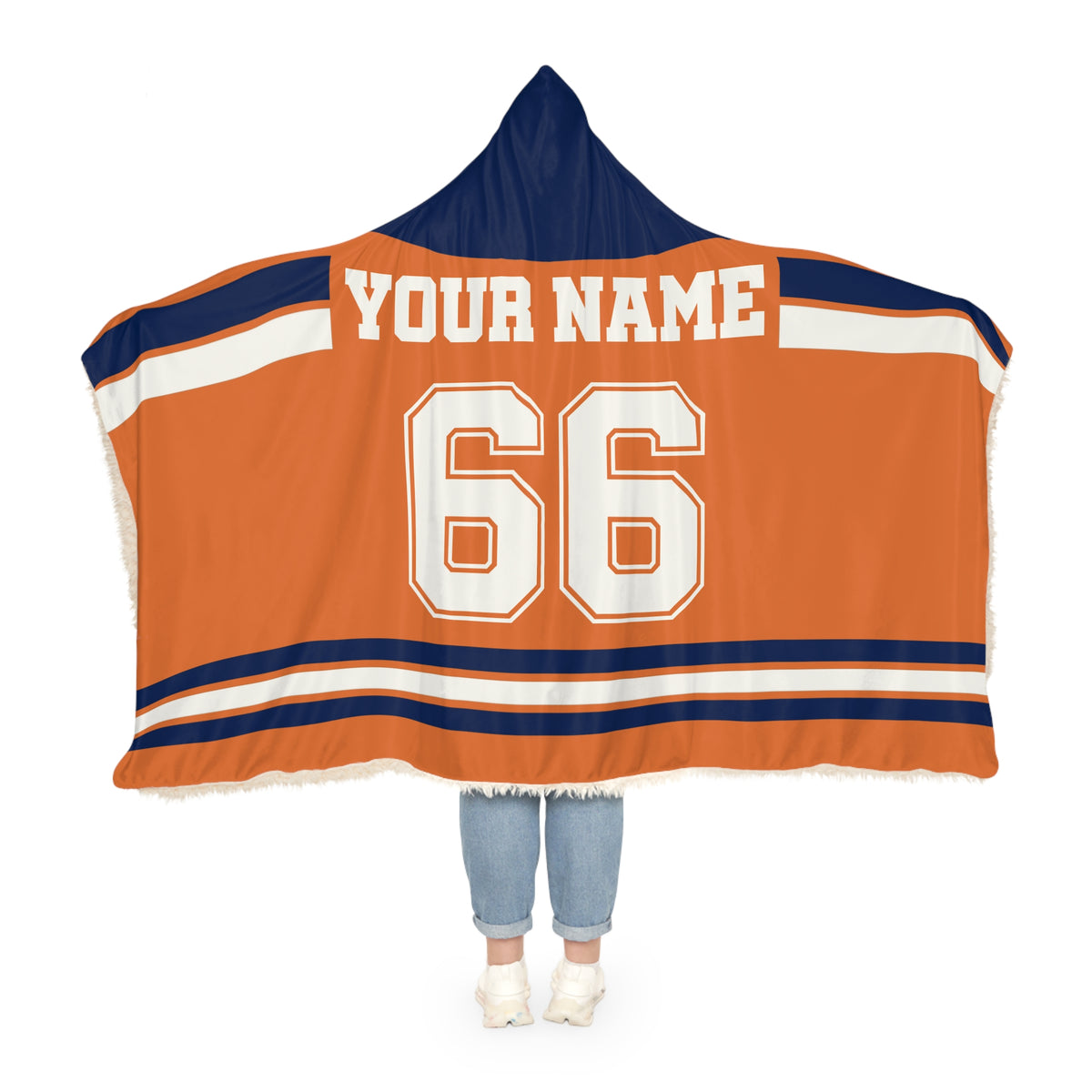 Custom Team Hooded Blanket