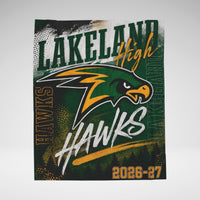 Lakeland High 2026–27 Spirit Blanket | Retro Stadium Edition