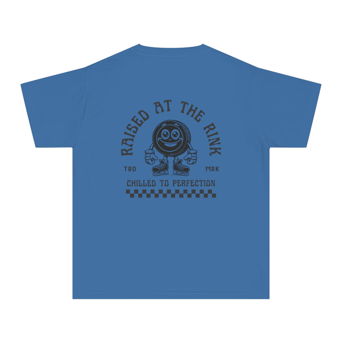 Raised at the Rink Comfort Colors Youth Midweight Tee