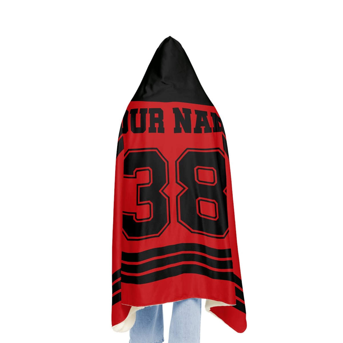 Custom Team Hooded Blanket