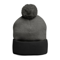 Custom Team Pom-Pom Knit Cap – Embroidered Beanie for Sports Fans