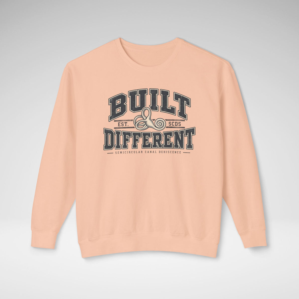 Built Different SCDS Awareness Comfort Colors® Crewneck Sweatshirt