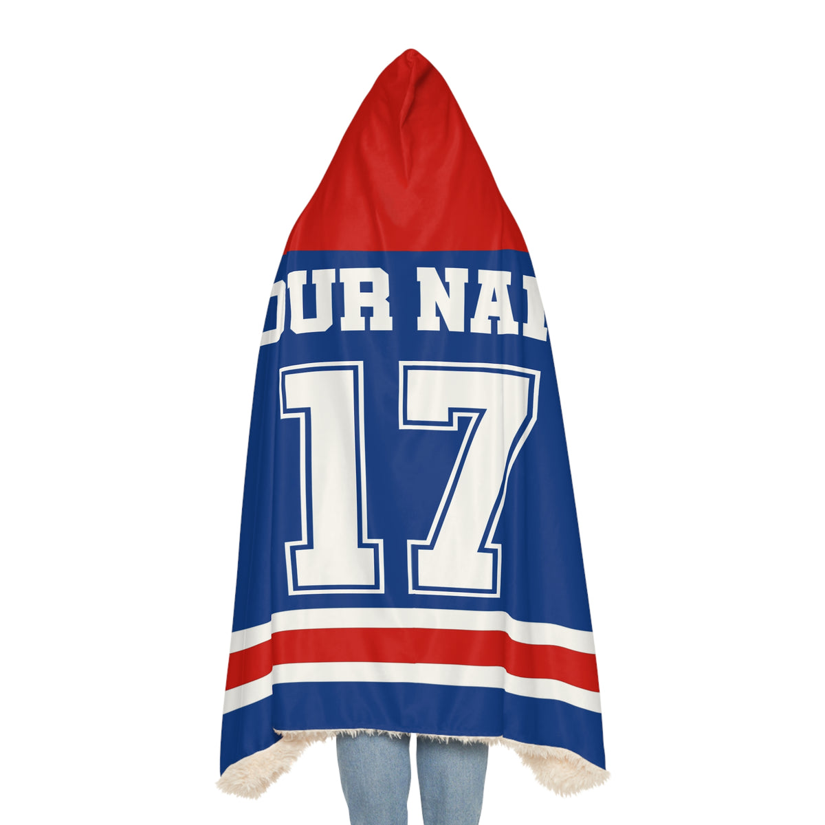 Custom Team Hooded Blanket