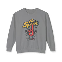 Go Sports Comfort Colors Unisex Lightweight Crewneck Sweatshirt