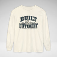 Built Different SCDS Awareness Comfort Colors Unisex Garment-dyed Long Sleeve T-Shirt