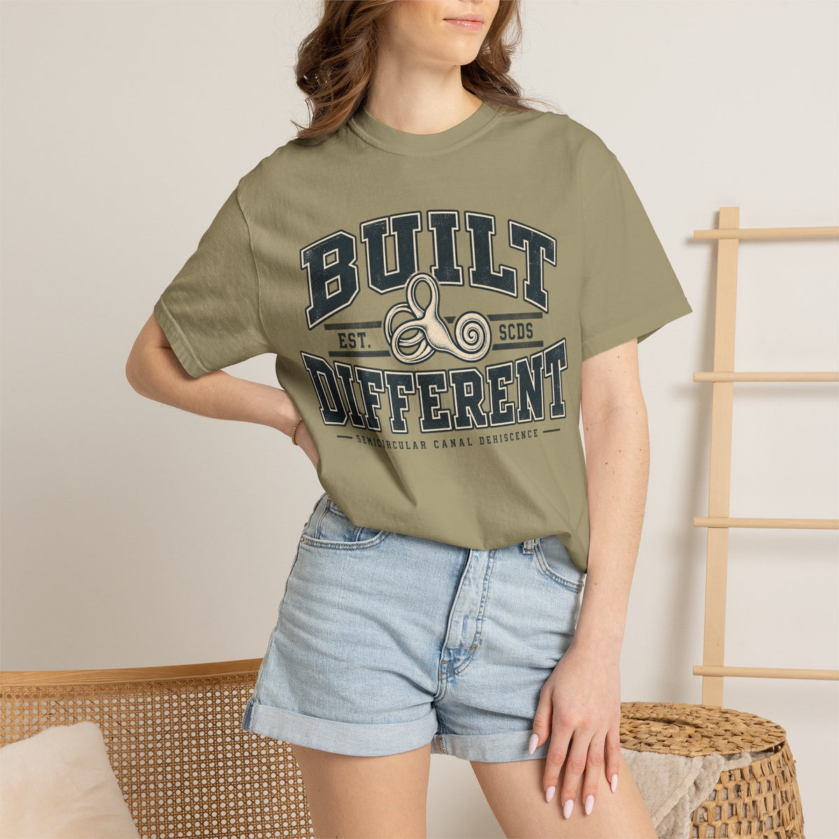 Built Different SCDS Awareness Comfort Colors Unisex Garment-Dyed T-shirt