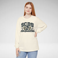 SCDS Anti Social Club Comfort Colors Unisex Garment-dyed Long Sleeve T-Shirt