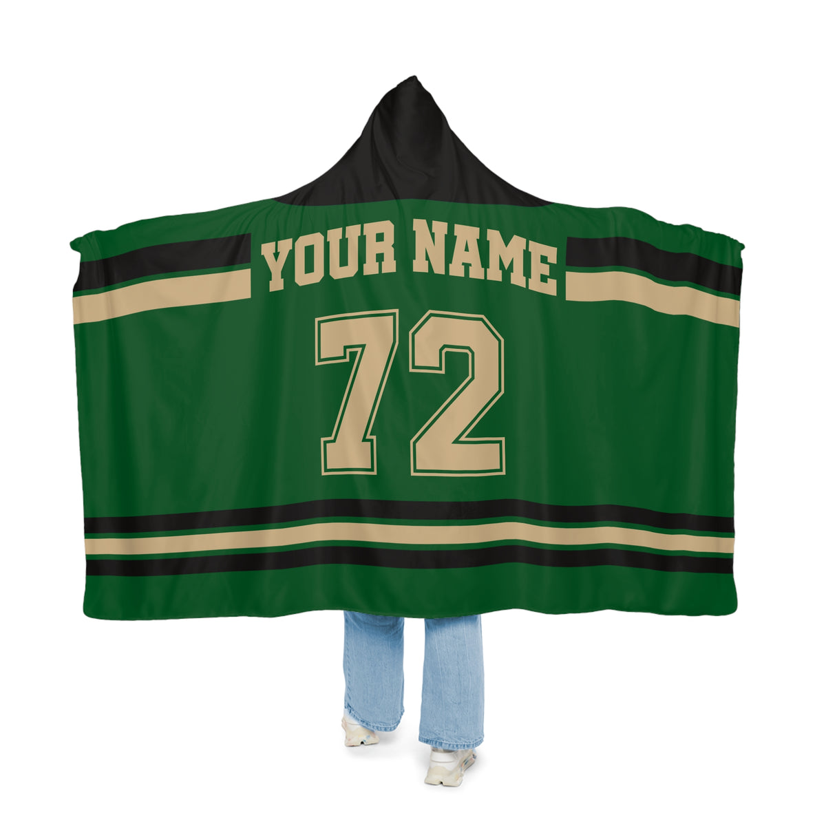 Custom Team Hooded Blanket