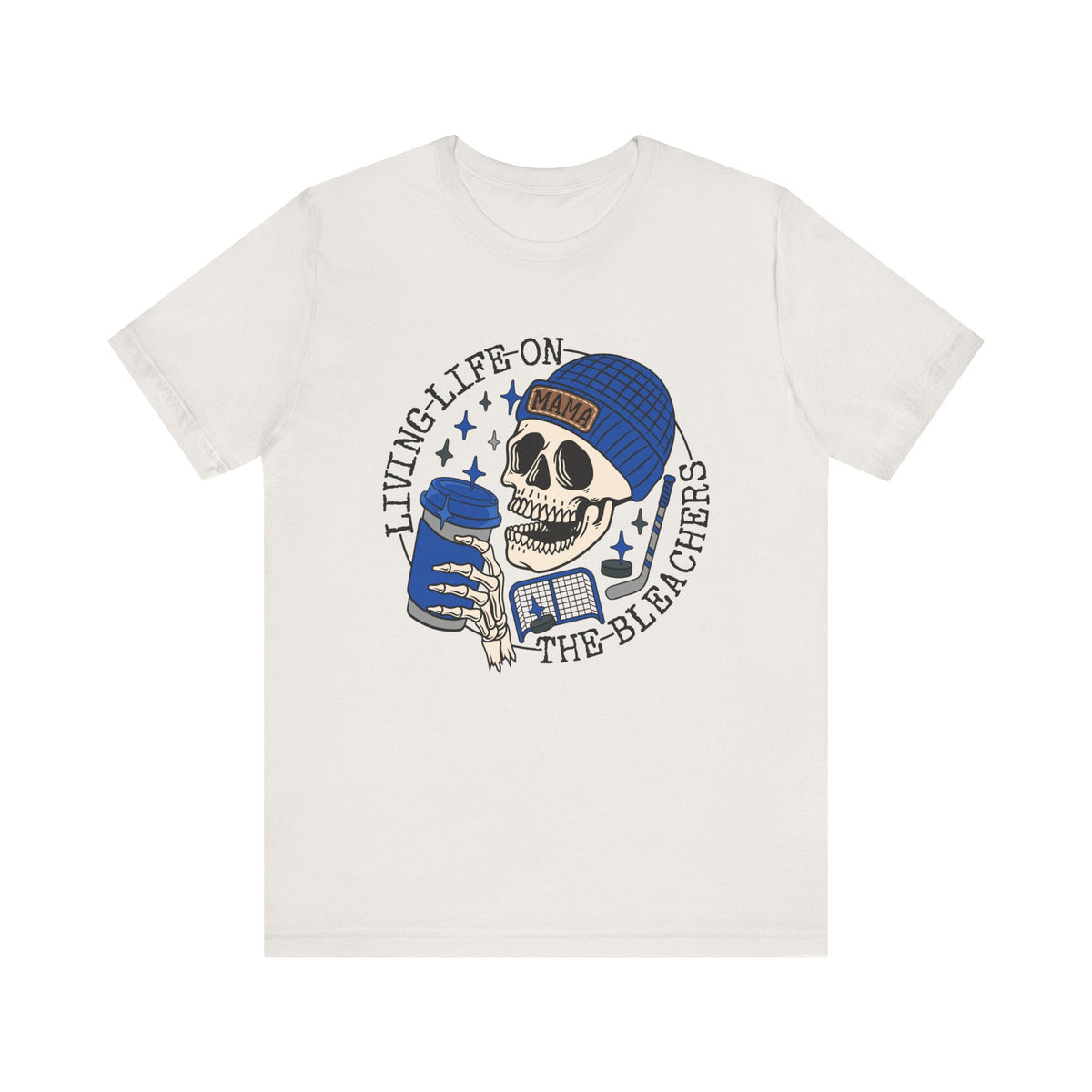 Living Life on the Bleachers Unisex Jersey Short Sleeve Tee