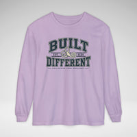 Built Different SCDS Awareness Comfort Colors Unisex Garment-dyed Long Sleeve T-Shirt