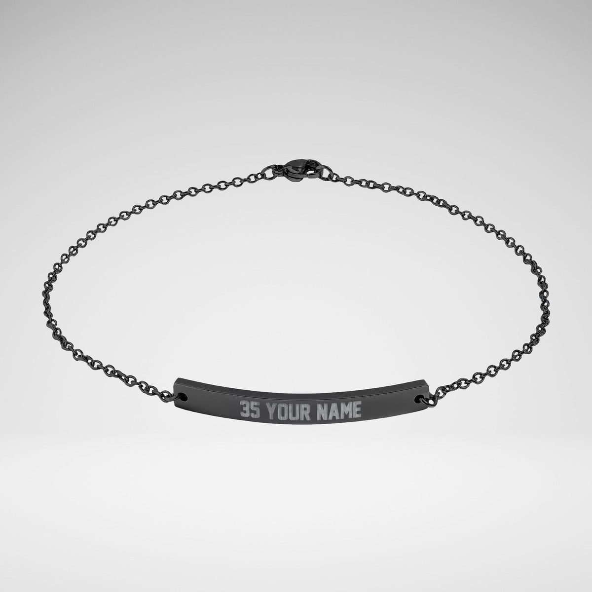 Custom Name & Number Bracelet