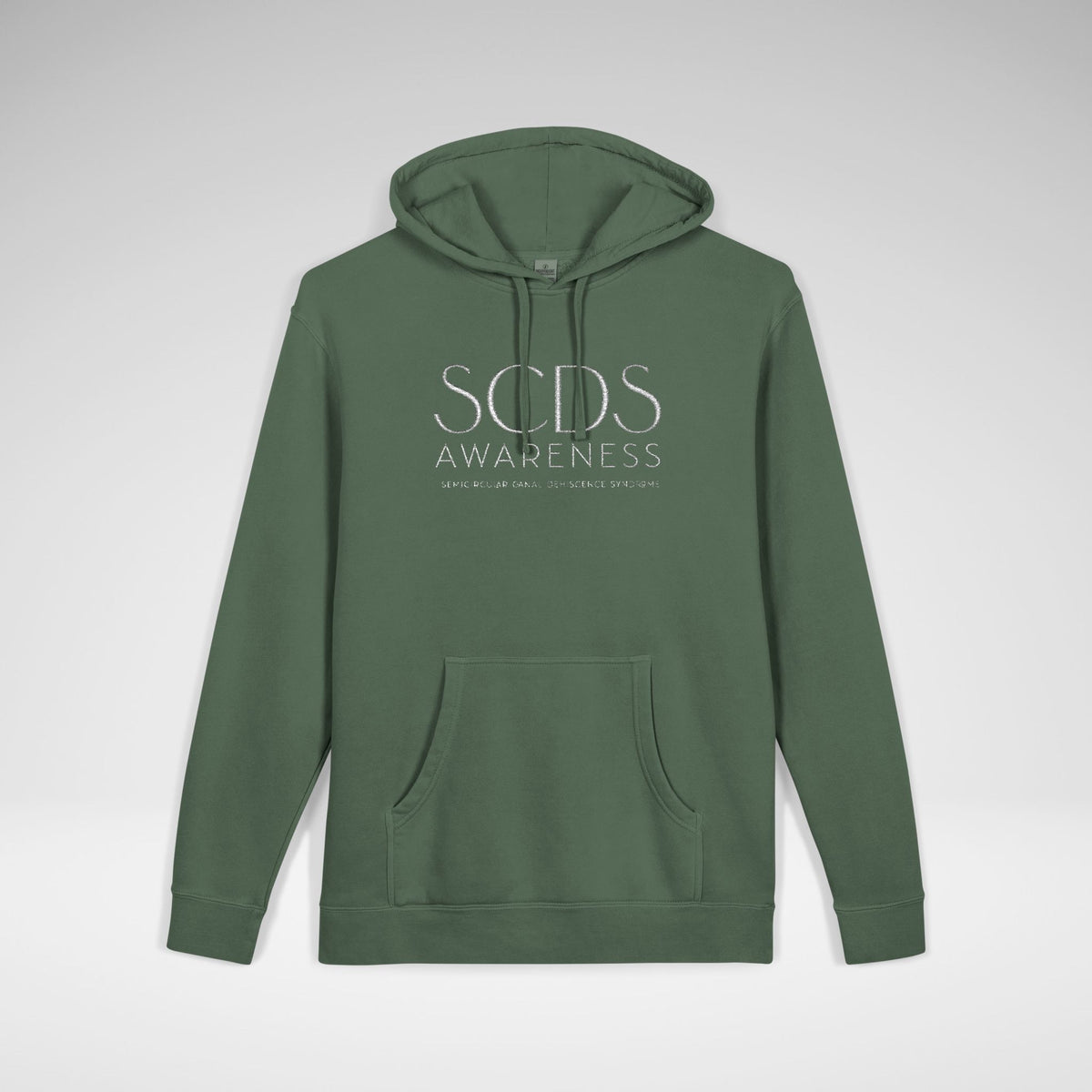 SCDS Awareness Embroidered Pigment-Dyed Hoodie
