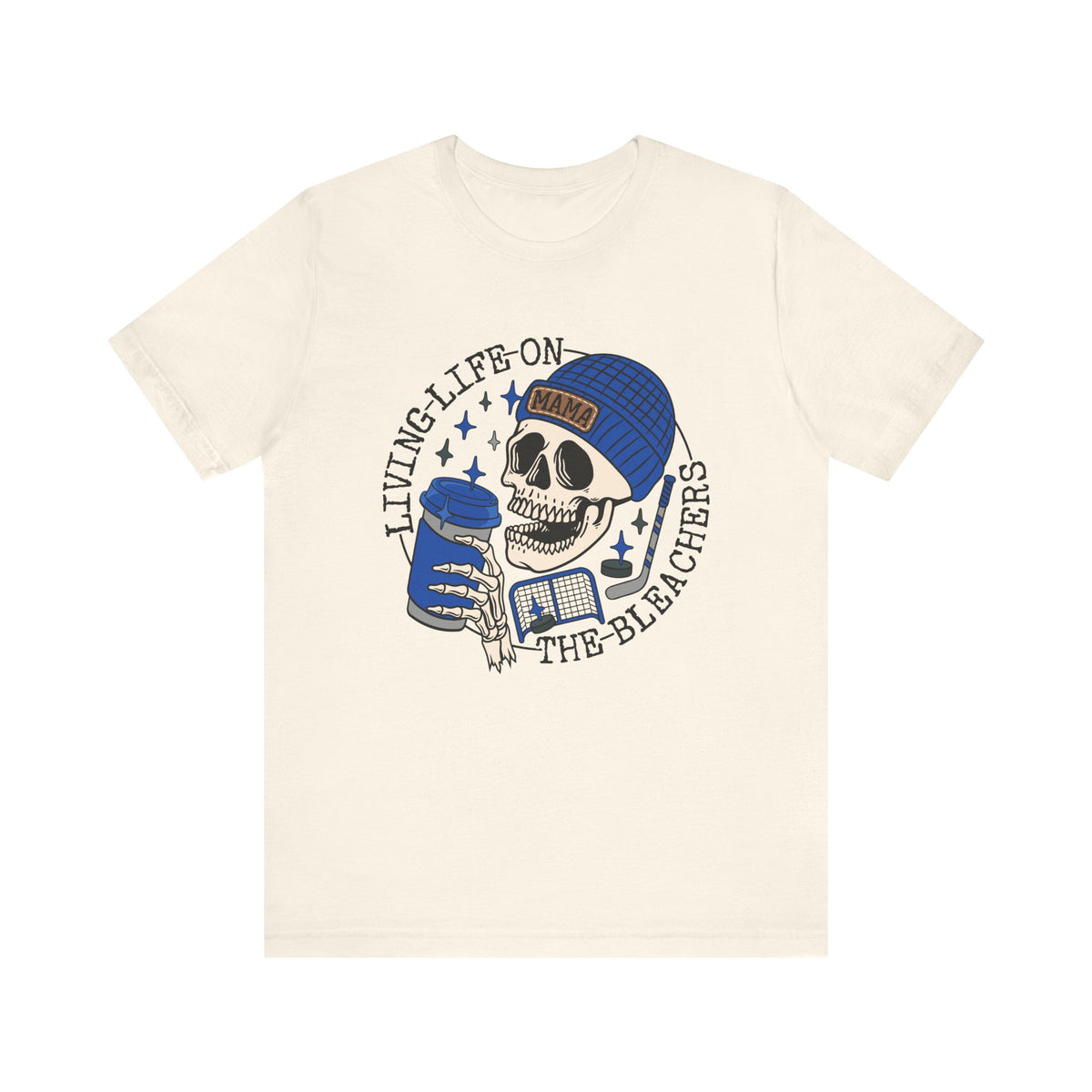 Living Life on the Bleachers Unisex Jersey Short Sleeve Tee