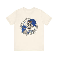 Living Life on the Bleachers Unisex Jersey Short Sleeve Tee