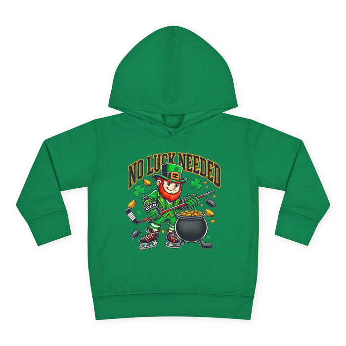 No Luck Needed Toddler Hoodie - Fun St. Patrick's Day Pullover