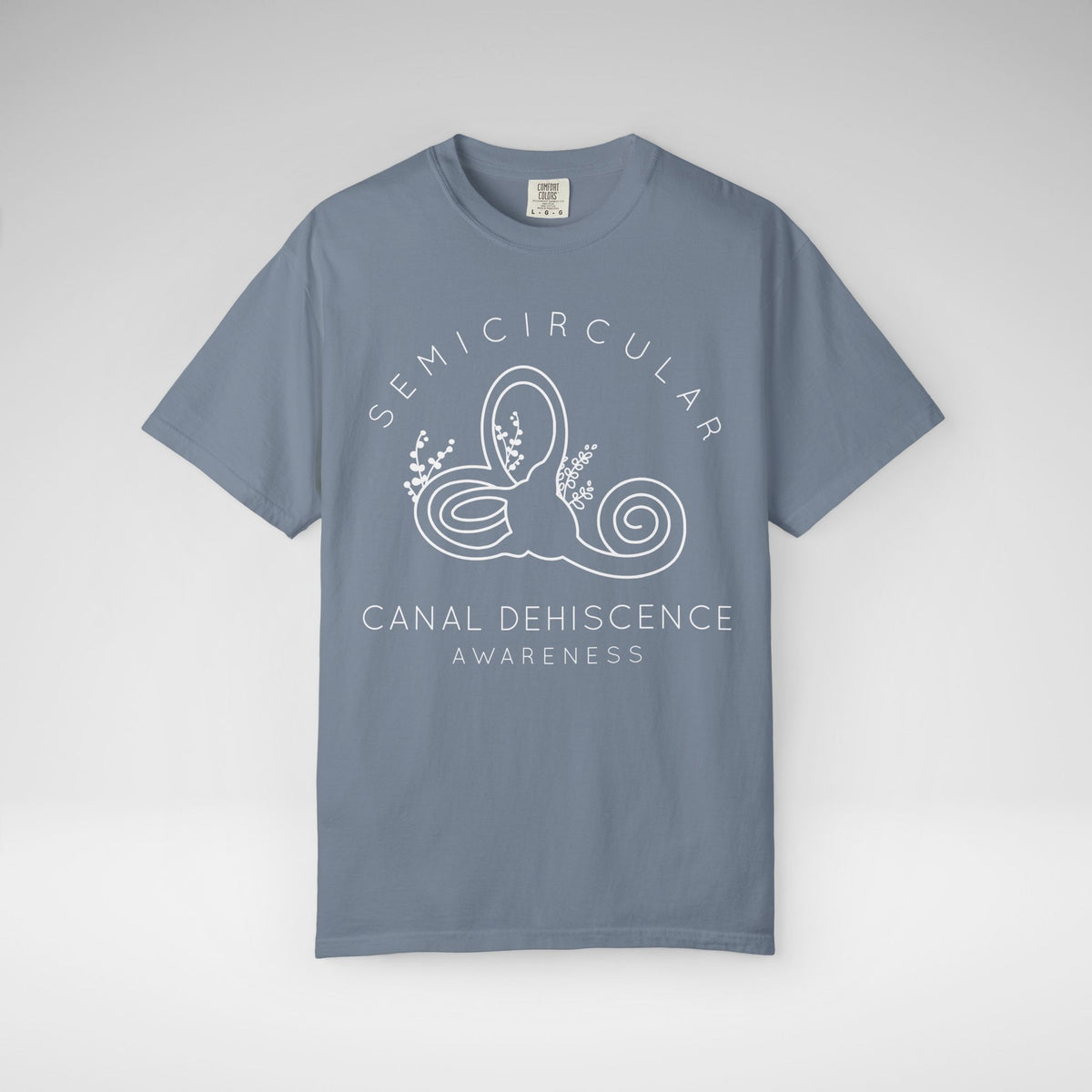 Semicircular Canal Dehiscence Comfort Colors Unisex Garment-Dyed T-shirt