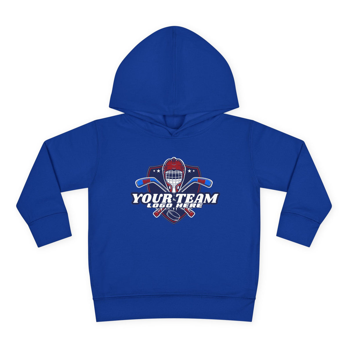 Custom Team Logo Toddler Pullover Hoodie