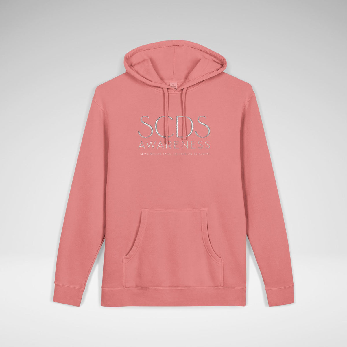 SCDS Awareness Embroidered Pigment-Dyed Hoodie