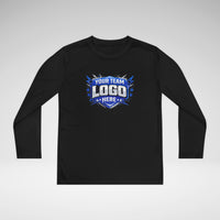 Custom Youth Team Long Sleeve Performance Shirt
