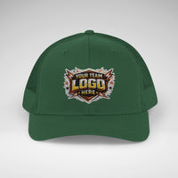 Custom Team Logo Patch Snapback Trucker Cap