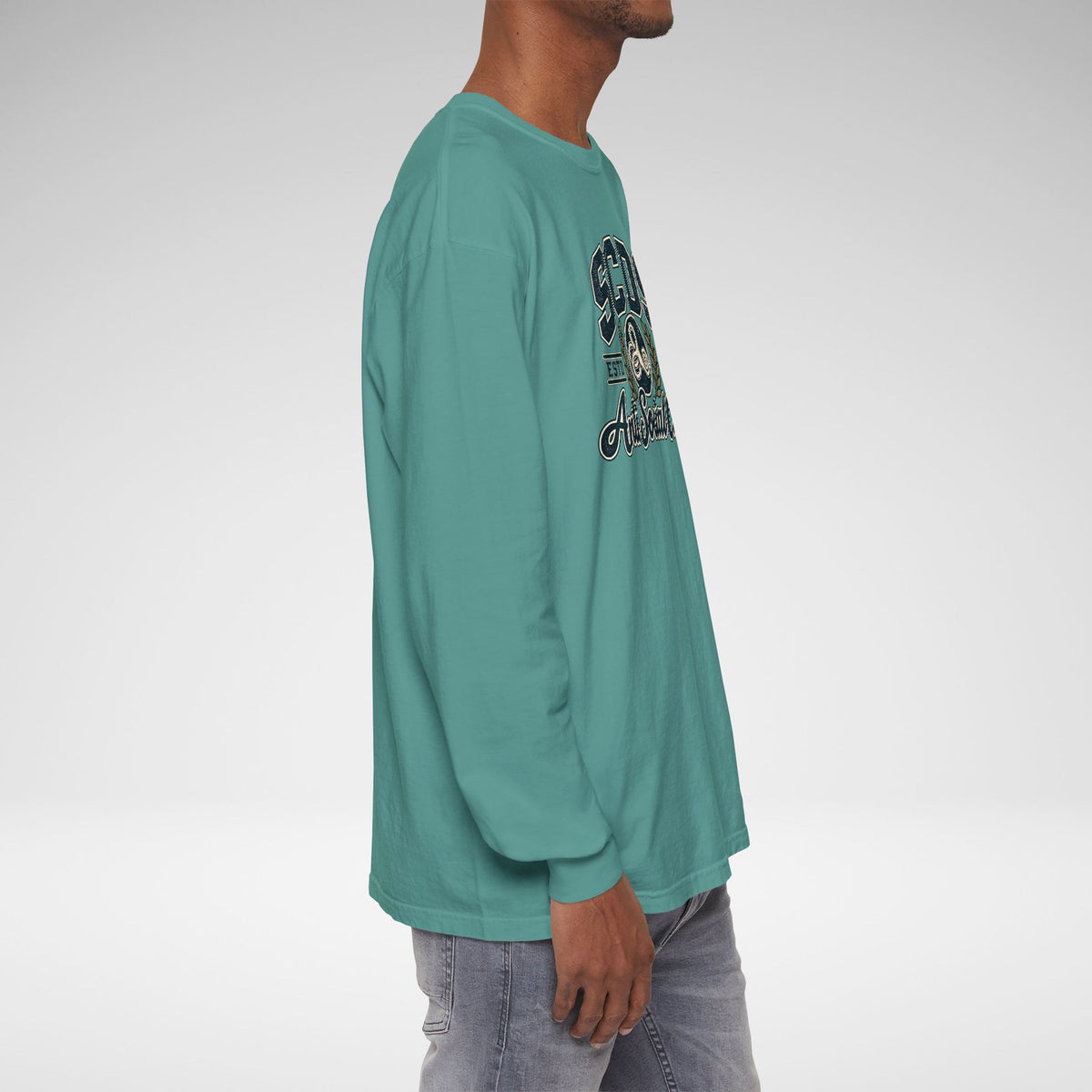 SCDS Anti Social Club Comfort Colors Unisex Garment-dyed Long Sleeve T-Shirt