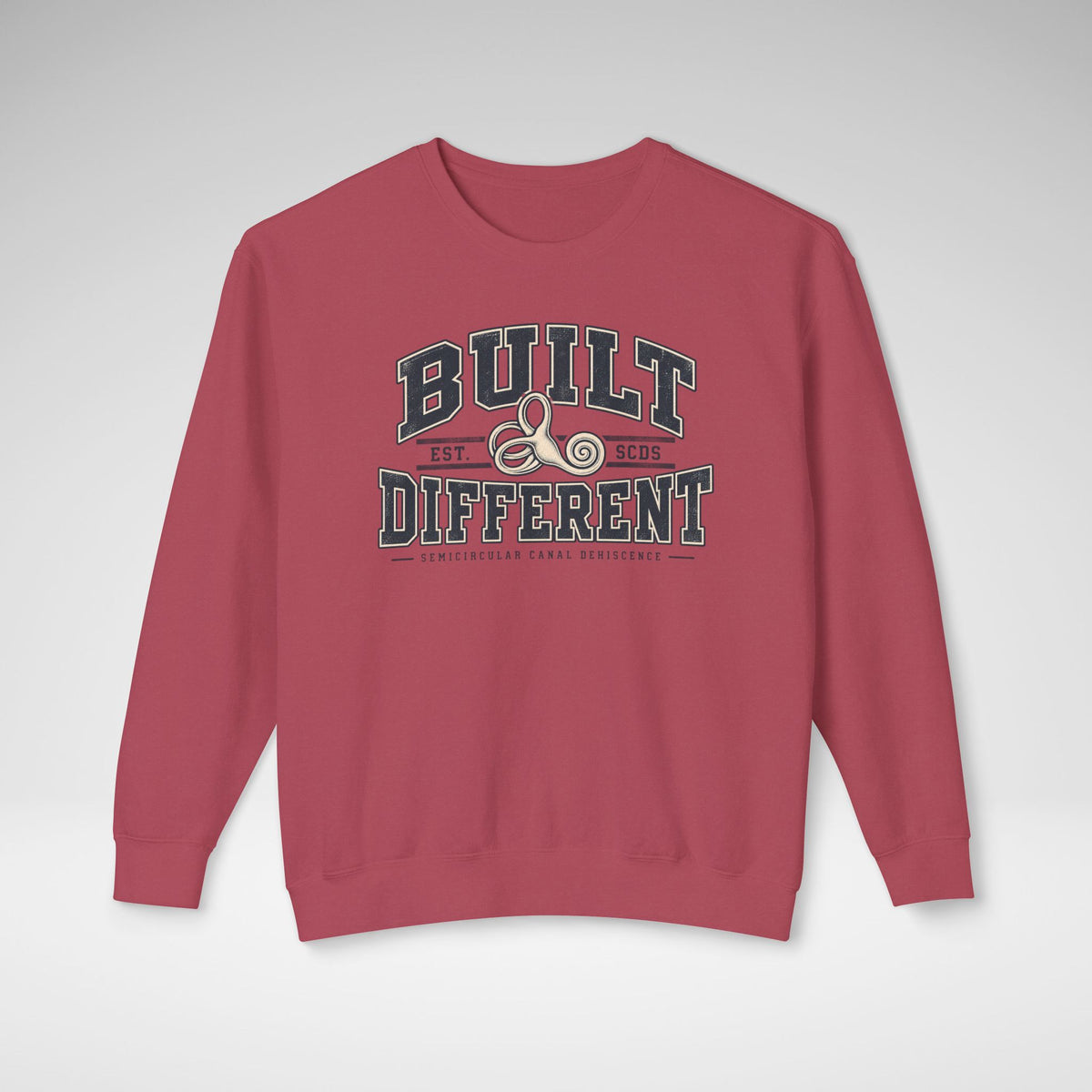 Built Different SCDS Awareness Comfort Colors® Crewneck Sweatshirt