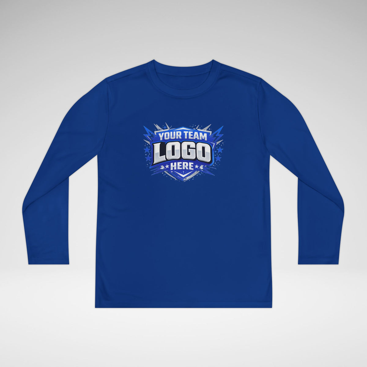 Custom Youth Team Long Sleeve Performance Shirt