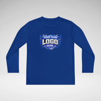 Custom Youth Team Long Sleeve Performance Shirt