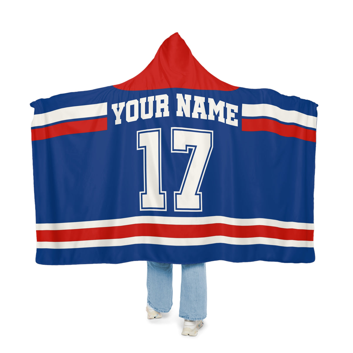 Custom Team Hooded Blanket