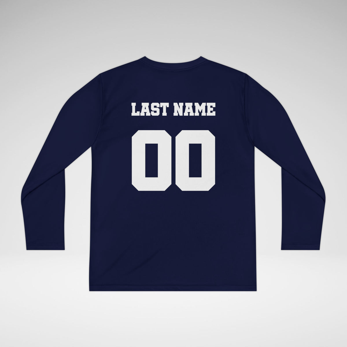 Custom Youth Team Long Sleeve Performance Shirt