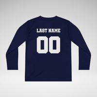 Custom Youth Team Long Sleeve Performance Shirt
