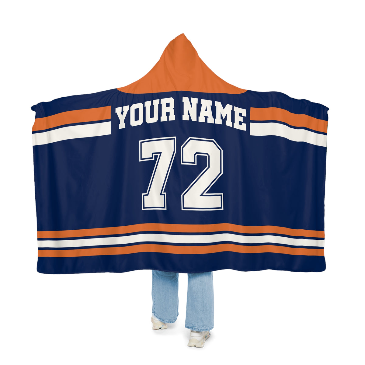 Custom Team Hooded Blanket