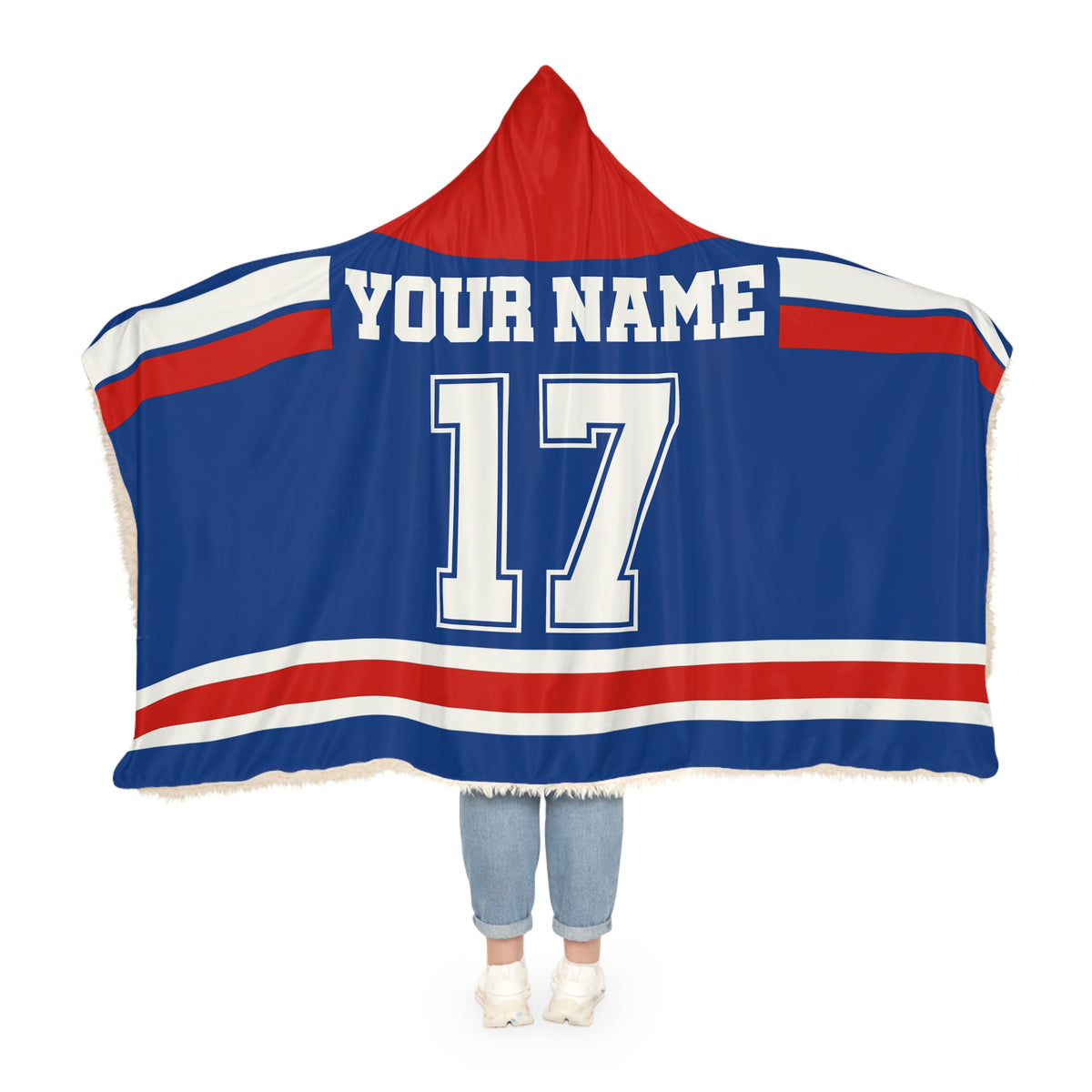 Custom Team Hooded Blanket