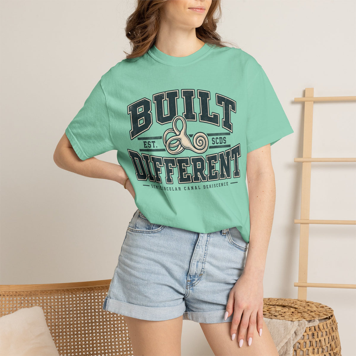 Built Different SCDS Awareness Comfort Colors Unisex Garment-Dyed T-shirt