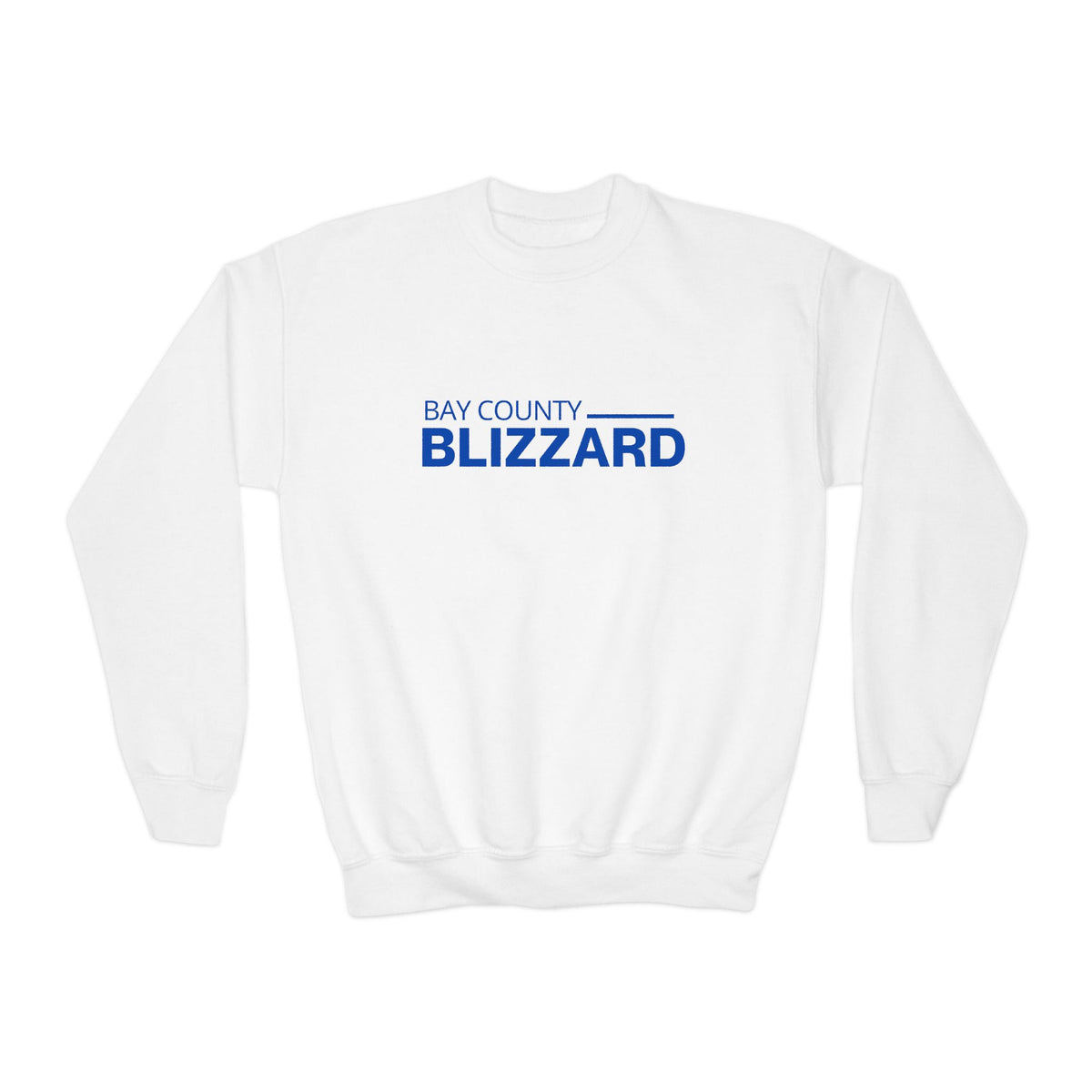 Bay County Blizzard Youth Crewneck Sweatshirt