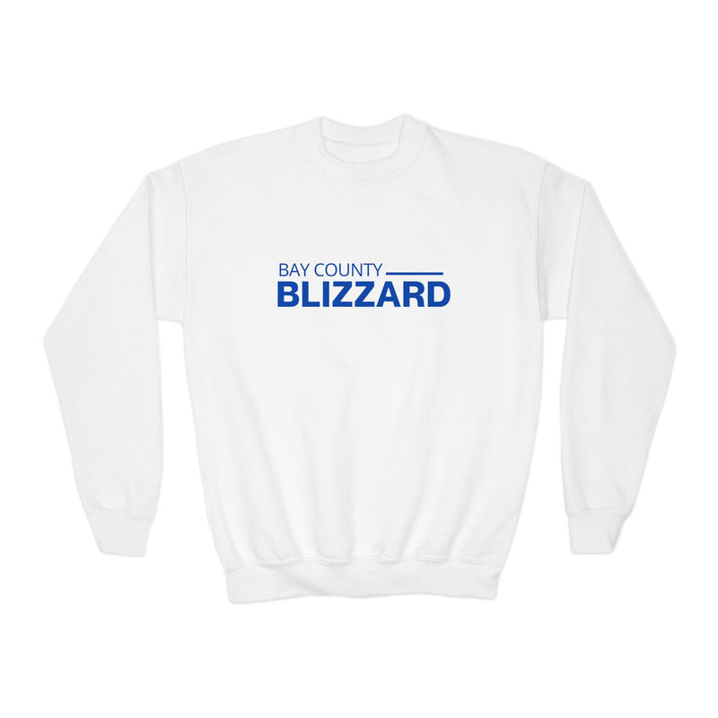 Bay County Blizzard Youth Crewneck Sweatshirt