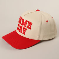 Game Day 3D Letter Embroidered Two-Tone Trucker Hat