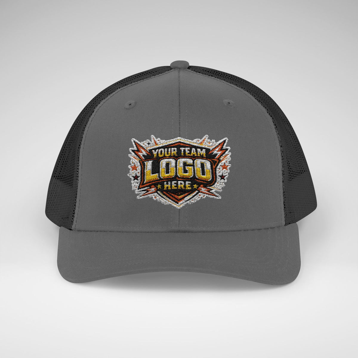 Custom Team Logo Patch Snapback Trucker Cap
