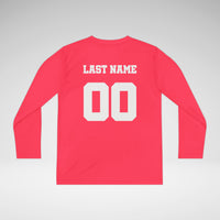 Custom Youth Team Long Sleeve Performance Shirt