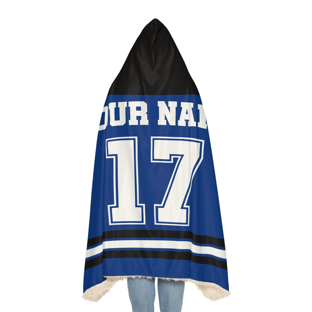 Custom Team Hooded Blanket