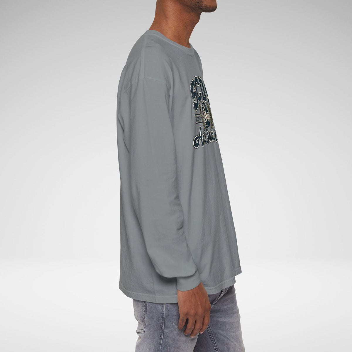 SCDS Anti Social Club Comfort Colors Unisex Garment-dyed Long Sleeve T-Shirt