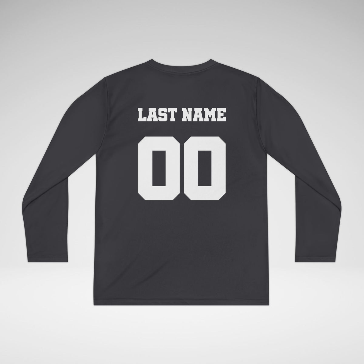 Custom Youth Team Long Sleeve Performance Shirt
