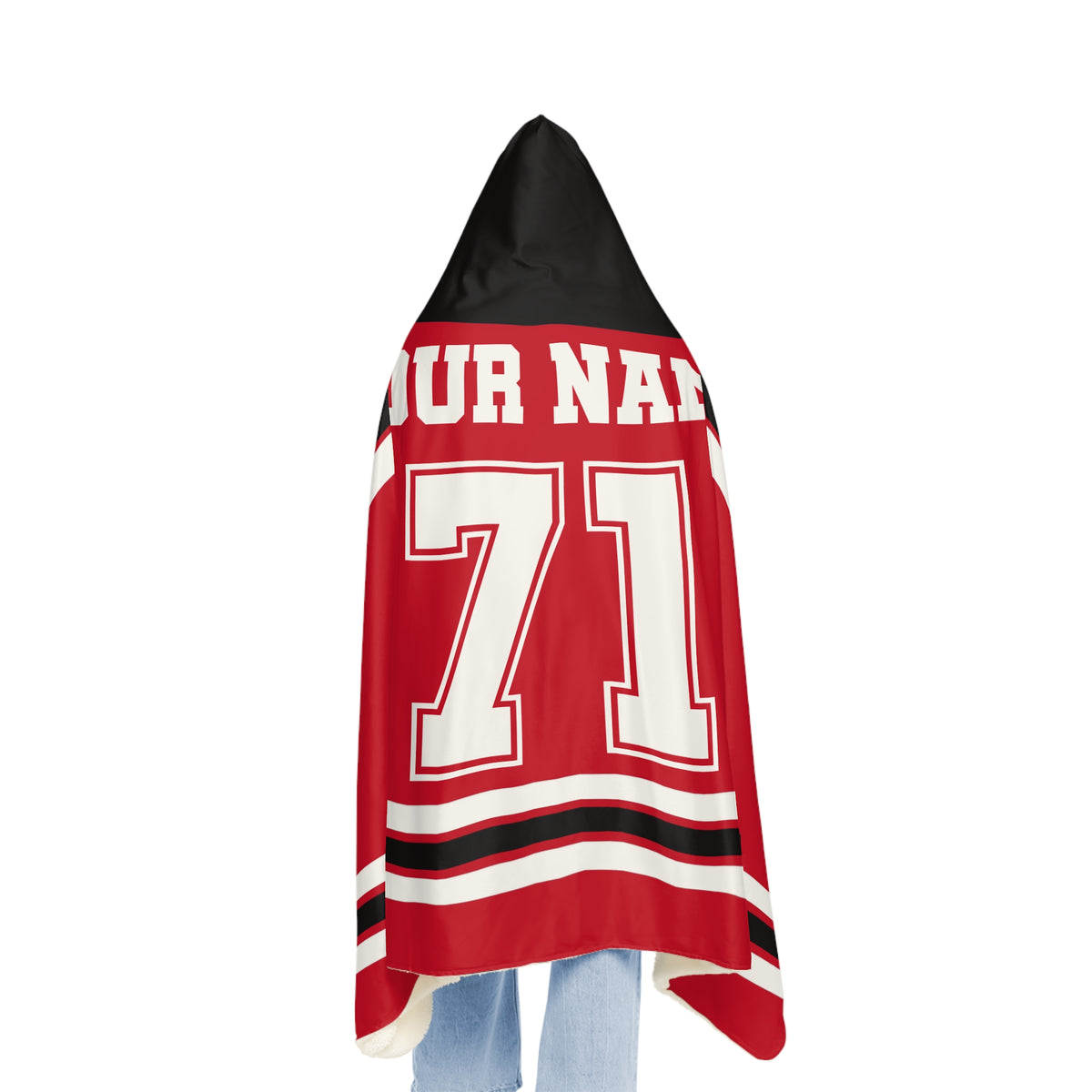 Custom Team Hooded Blanket