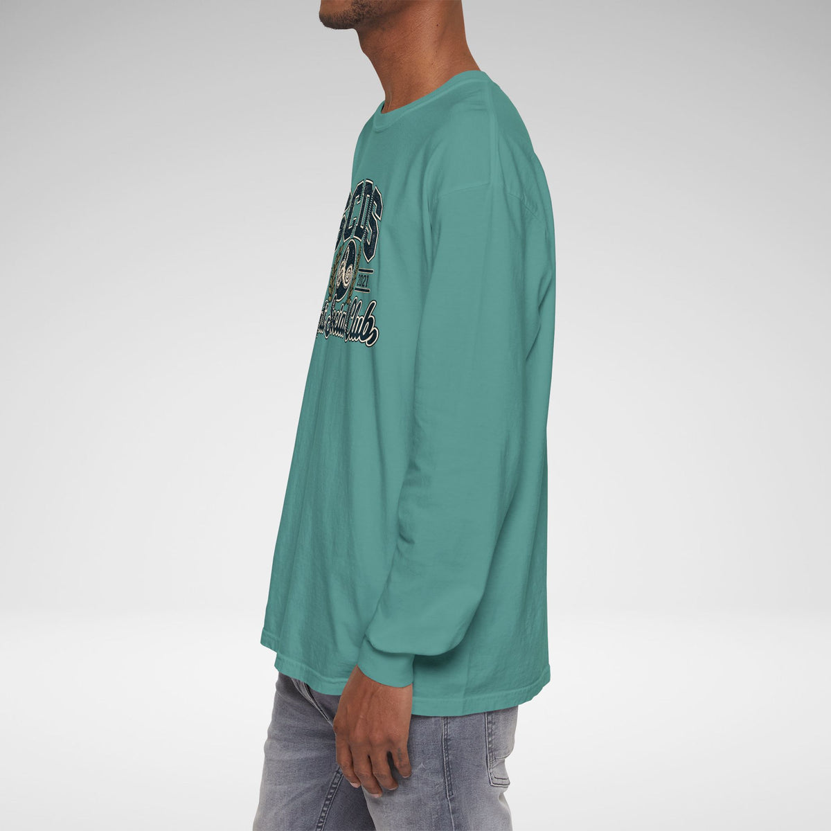 SCDS Anti Social Club Comfort Colors Unisex Garment-dyed Long Sleeve T-Shirt