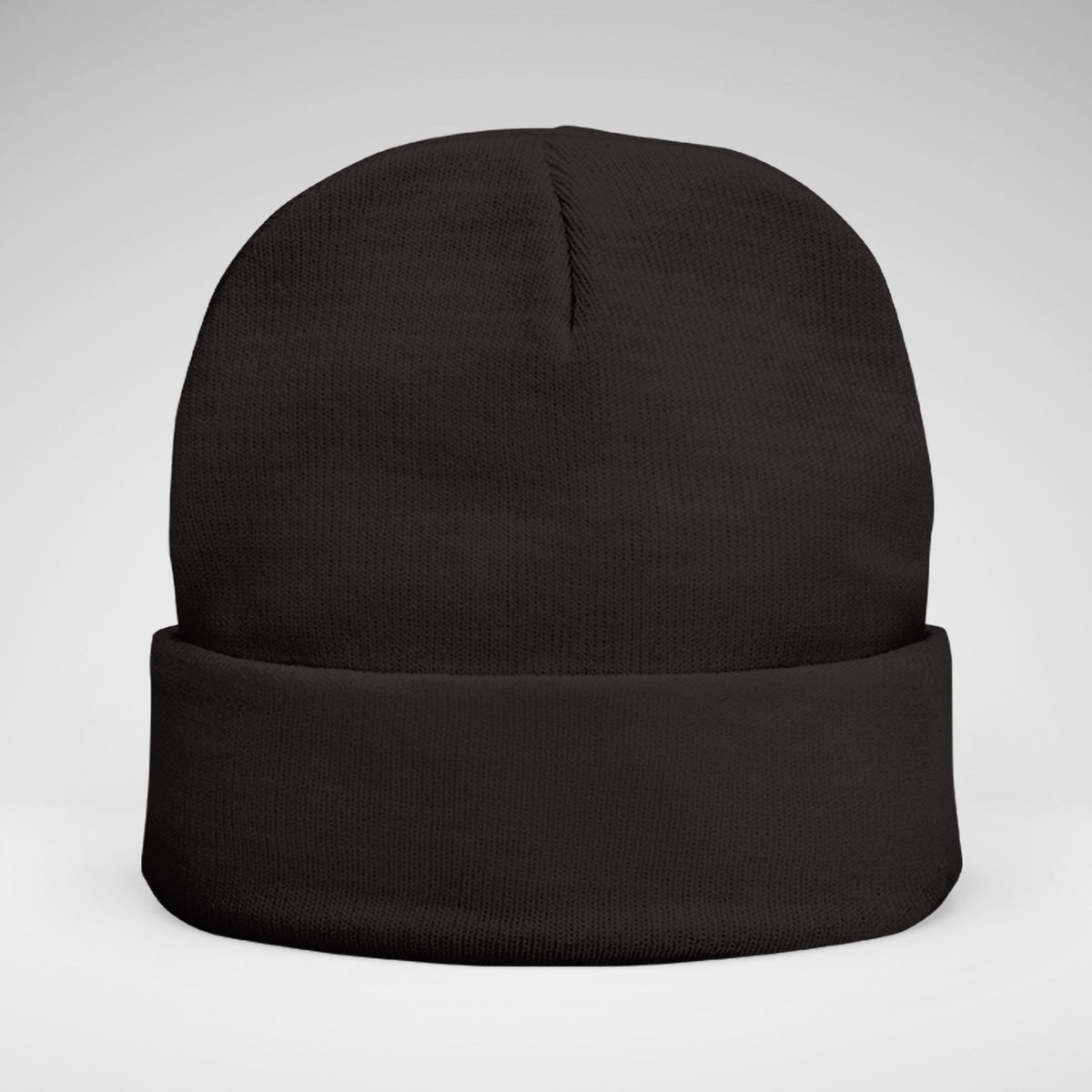 Team Knit Beanie – Custom Text Winter Hat