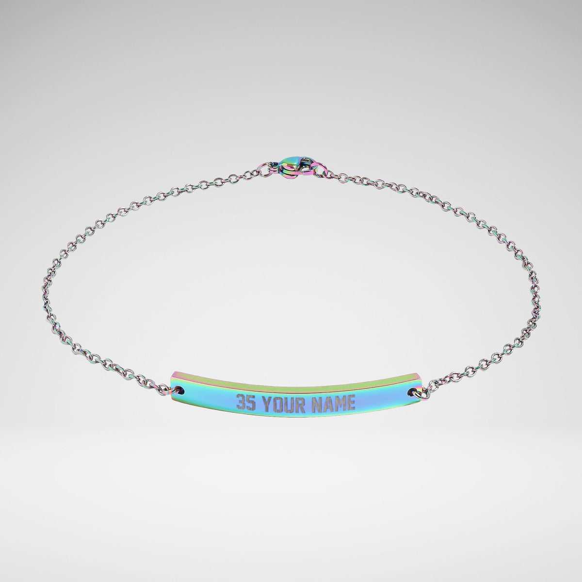 Custom Name & Number Bracelet